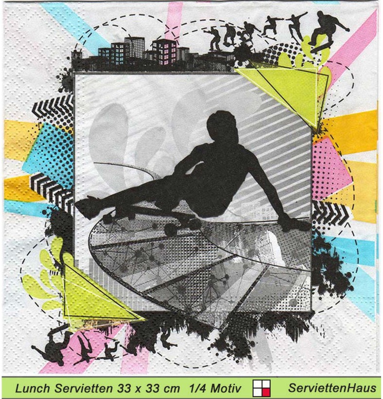 Skater - 1 Lunch Serviette